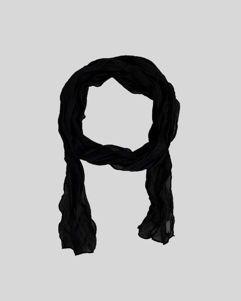 [2ND]Leeds wrinkle scarf(2color)