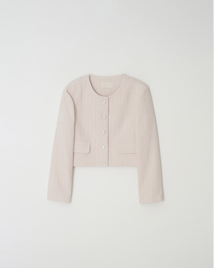 [3RD]Sophia tweed jacket(2color)
