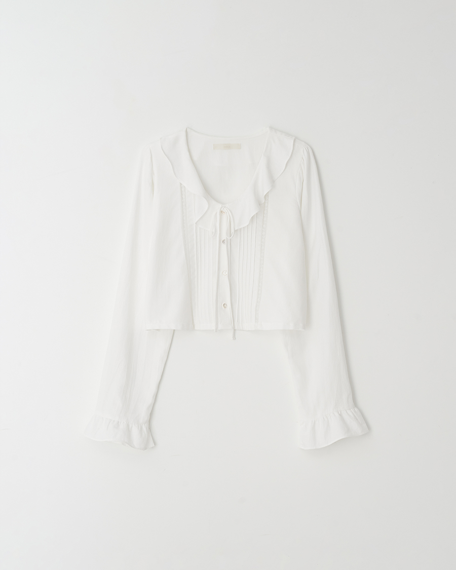 [2ND]Classic frill blouse